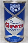 Gretz Premium Flat Top Beer Can