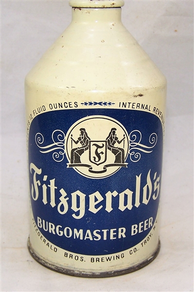 Fitzgeralds Burgomaster Crowntainer Beer Can