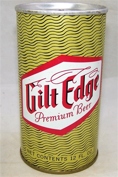 Gilt Edge Premium Tab Top Beer Can