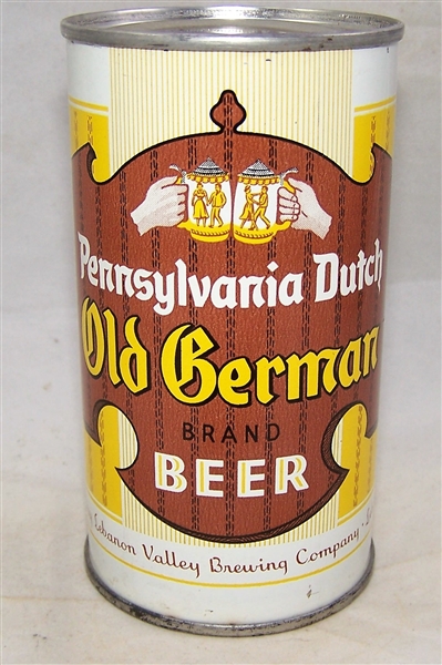 Pennsylvania Dutch Old German Brand Flat Top Beer Can