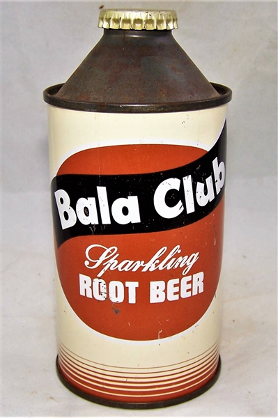 Bala Club Sparkling Root Beer Cone Top Can