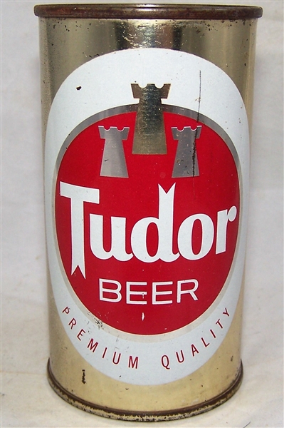 Tudor Flat Top Beer Can