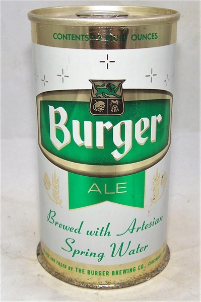 Burger Ale Tab Top Beer Can