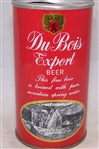 Tough Du Bois Enamel or Tomato can, Tab Top Beer Can.