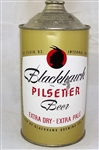 Blackhawk Pilsener Quart Cone top Beer can