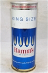 Hamms King Size 15 ounce Flat Top Beer Can, Los Angeles, CA Sleeper can.
