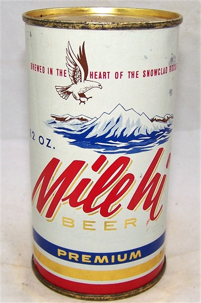 Mile Hi Flat Top Beer Can (Mountain Brewing)