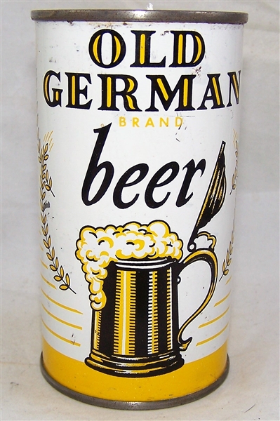 Old German Brand Flat Top Beer Can
