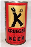 Krueger Beer O.I Flat Top Beer Can