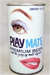 Play Mate Premium Beer "With The Zing Of Malt Liquor" Tab Top Beer Can