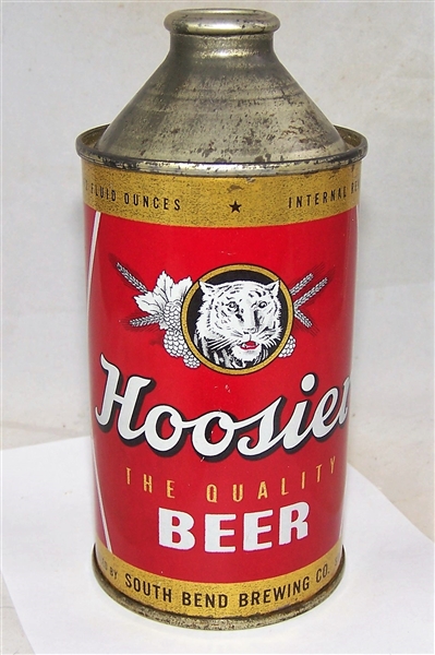 Hoosier IRTP Cone Top Beer Can, Tough to Find this nice.