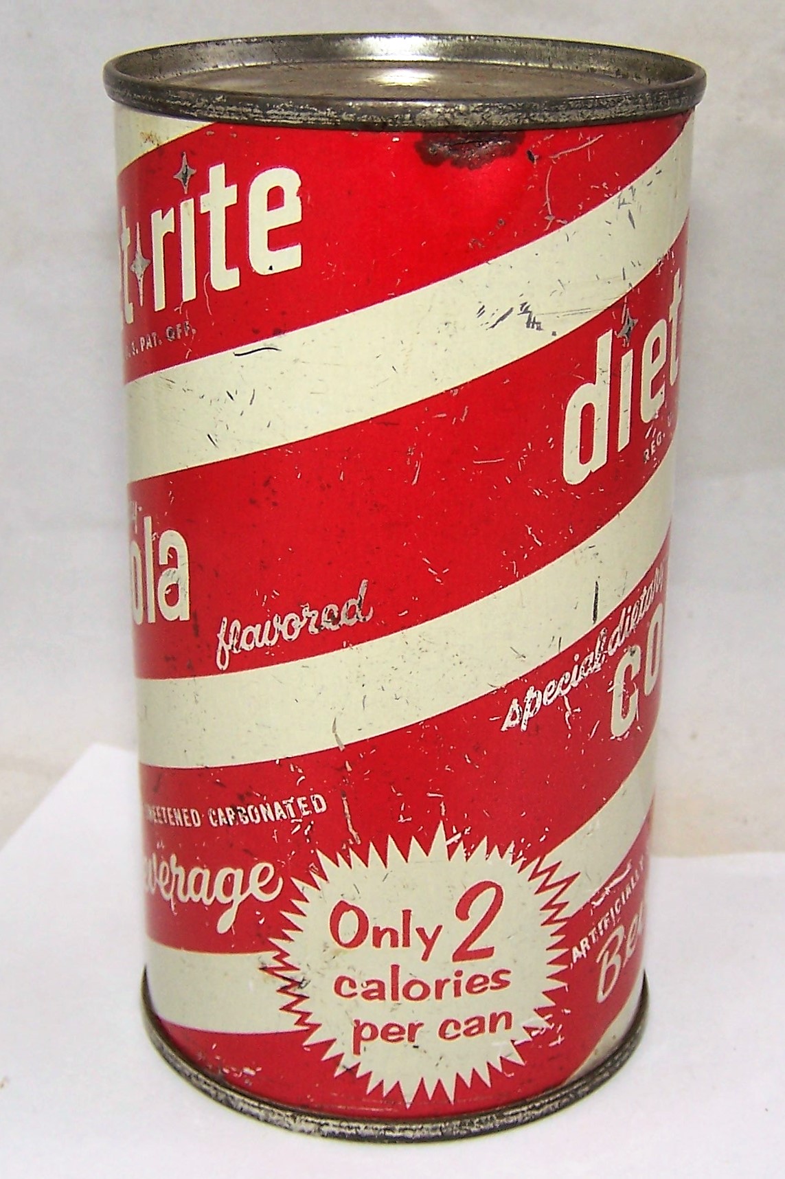 Lot Detail - Pristine Cactus Cooler Pre Zip Code Flat Top Soda Can, Tough  can.