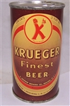 Krueger Finest IRTP Flat Top Beer Can, Very Nice.