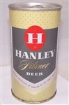 Hanley Pilsner Zip Top Beer Can, Bottom Opened