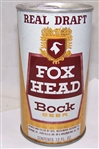 Fox Head Bock (Real Draft) Tab Top Beer Can