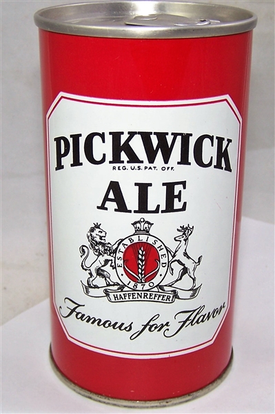 Pickwick Ale Zip Top Beer Can... Stunning!
