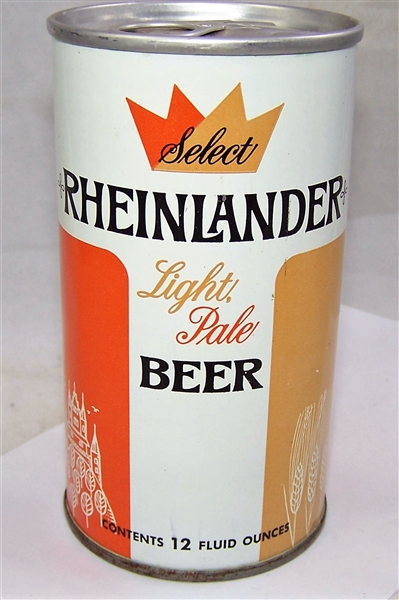 Rheinlander Light Pale Tab Top Beer Can