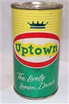 UpTown "The Lively Lemon Drink" Pre Zip Code Flat Top Soda Can