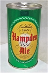 Hampden Mild Ale IRTP Flat Top Beer Can... Clean!