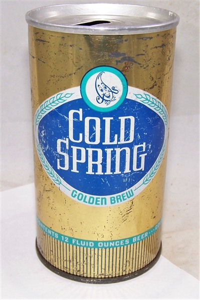 Cold Spring "Golden Brew" Zip Top Beer Can.