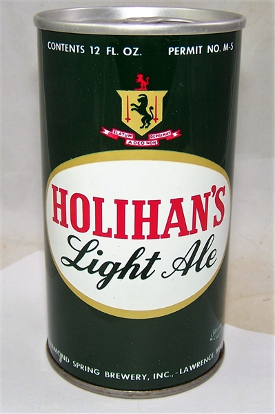 Holihans Light Ale Tab Top Beer Can......A1+