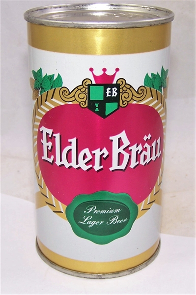 1+ Elder Brau (Arizona) Premium Lager Flat Top Beer Can