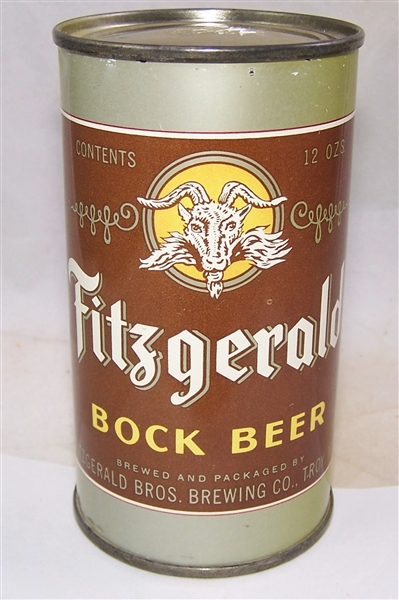 Fitzgerald Bock Flat Top Beer Can Tough Bock can