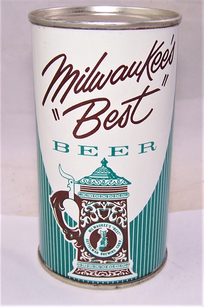 Milwaukees Best Flat Top Beer Can, Stunning Can, Wisconsin.