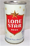 Lone Star Fan Tab Beer Can, Bottom opened.