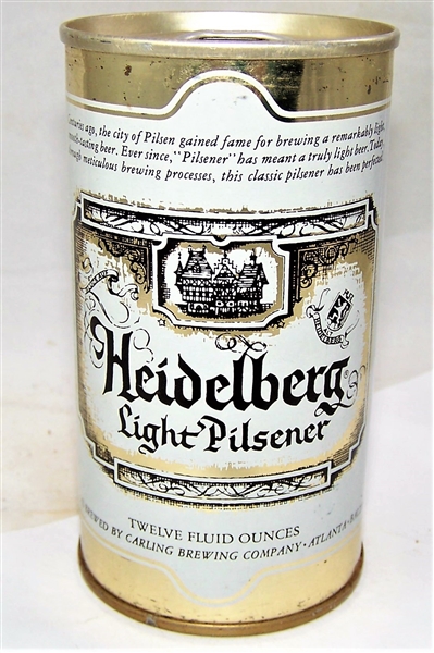 Heidelberg Metallic Tab Top Beer Can