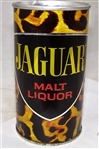 Jaguar Malt Liquor Bottom Opened Zip Top, Jaguar Metallic