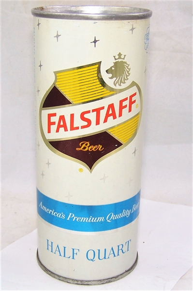 Falstaff 16 ounce Zip Top Beer Can