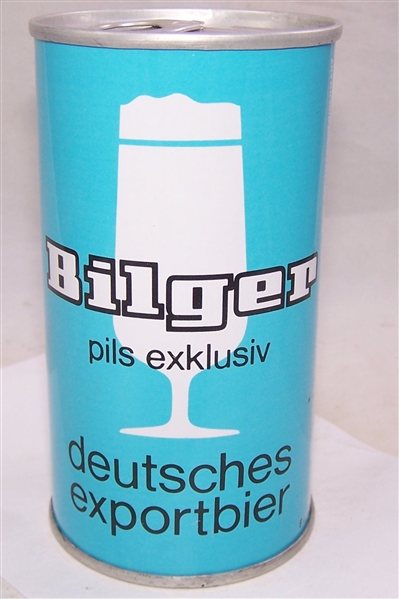 Bilger Pils Exclusive Export German Tab Top Beer Can
