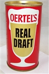 Oertels Real Draft Tab Top Beer Can (Clean!)