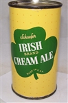 Schaefer Irish Brand Cream Ale Flat Top Beer Can.