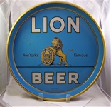 Lion "New Yorks Famous" 13 Inch Beer Tray
