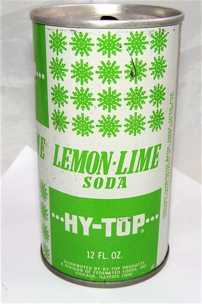 Very Tough Hy-Top Lemon Lime Zip Code Tab Top Can.