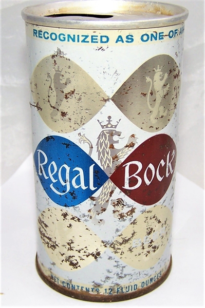 Tough Regal Bock Zip Top Beer Can