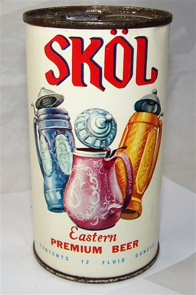 Skol Eastern Premium Flat Top Beer Can