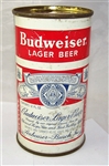 Budweiser Split Label Budweiser Flat Top Beer Can