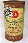 Champagne Velvet "CV 52 Try It" Flat Top Beer Can