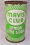 Mavis Club Lemon Lime Flat Top Soda Can