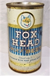 Fox Head 400 Flat Top Beer Can