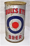 Bulls Eye O.I Flat Top Beer Can