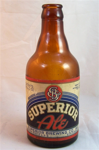 Superior Ale Steinie Bottle