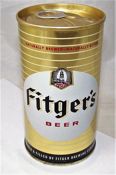 Fitgers Fan Tab Bottom Opened, Stunning Can!