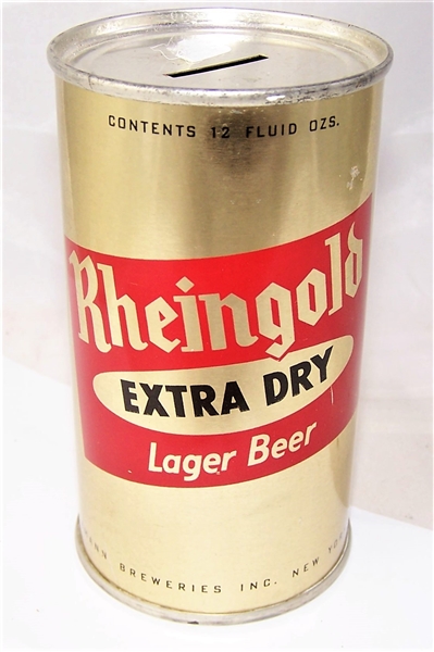 Rheingold All Metallic Gold Bank Top Can...Awards can?