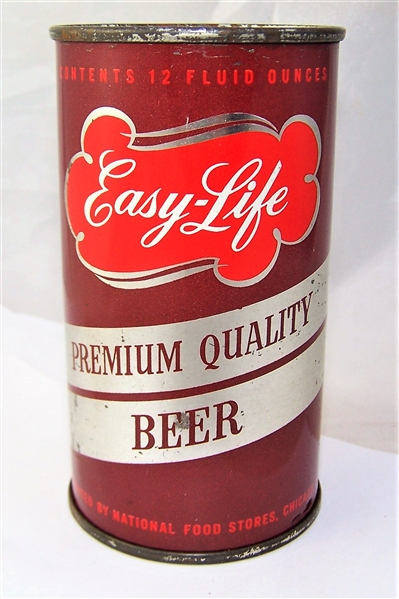Easy- Life Premium Quality Flat Top Beer Can