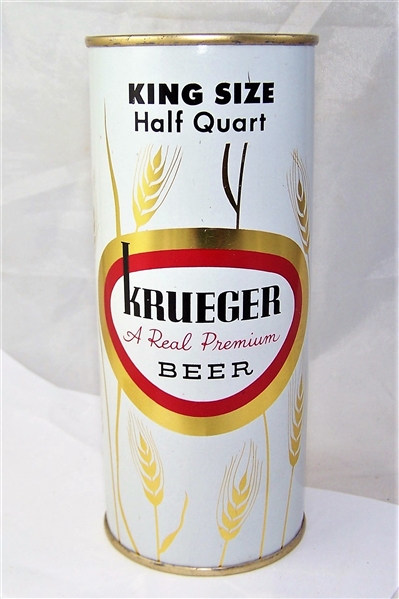Krueger King Size 16 Ounce Flat Top Beer Can...Stunning!