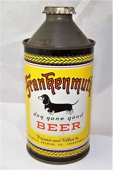 Frankenmuth Dog Gone Good Beer Cone Top Beer Can